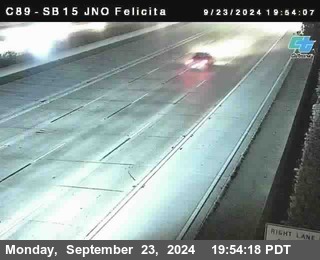 SB 15 at Felicita Road