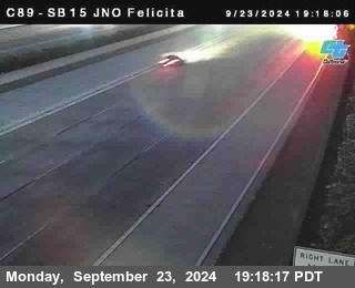 SB 15 at Felicita Road