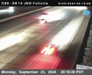 SB 15 at Felicita Road