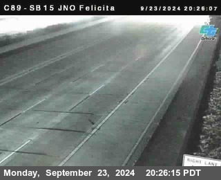 SB 15 at Felicita Road