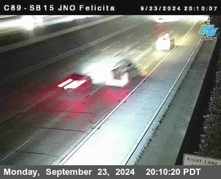 SB 15 at Felicita Road