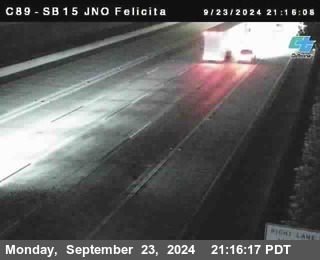 SB 15 at Felicita Road