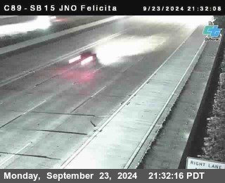 SB 15 at Felicita Road