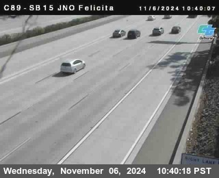 SB 15 at Felicita Road