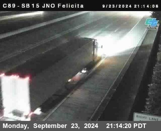 SB 15 at Felicita Road