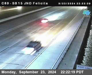 SB 15 at Felicita Road