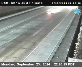 SB 15 at Felicita Road