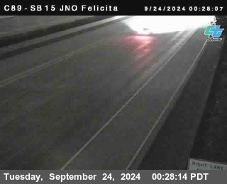 SB 15 at Felicita Road