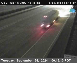 SB 15 at Felicita Road