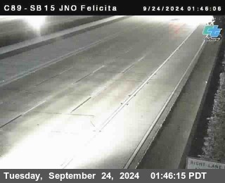 SB 15 at Felicita Road