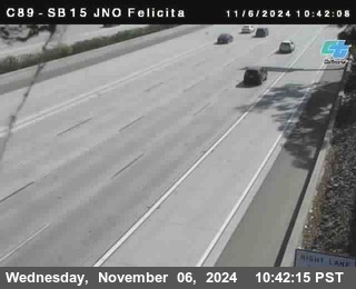 SB 15 at Felicita Road