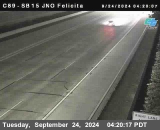 SB 15 at Felicita Road