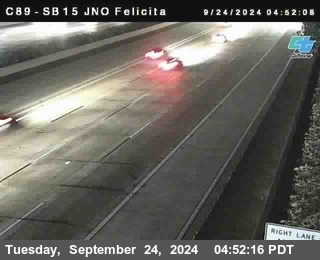 SB 15 at Felicita Road