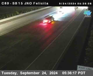 SB 15 at Felicita Road