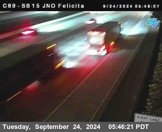 SB 15 at Felicita Road