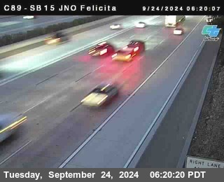 SB 15 at Felicita Road