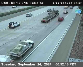 SB 15 at Felicita Road