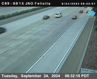 SB 15 at Felicita Road