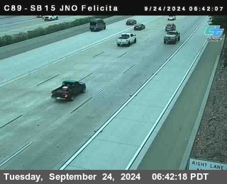 SB 15 at Felicita Road