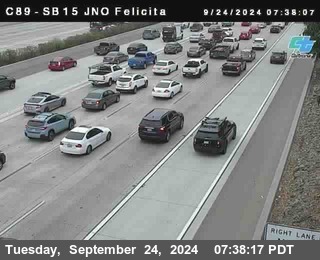 SB 15 at Felicita Road