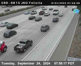 SB 15 at Felicita Road