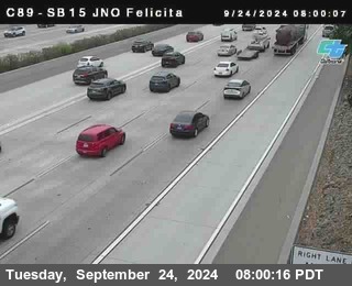 SB 15 at Felicita Road