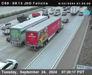 SB 15 at Felicita Road