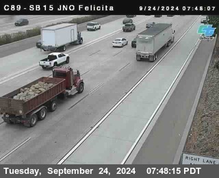 SB 15 at Felicita Road