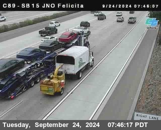 SB 15 at Felicita Road