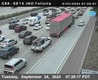 SB 15 at Felicita Road