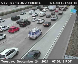 SB 15 at Felicita Road