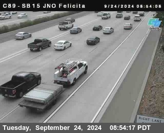 SB 15 at Felicita Road