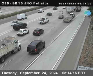 SB 15 at Felicita Road