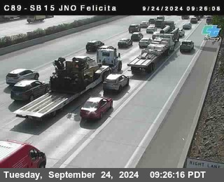 SB 15 at Felicita Road