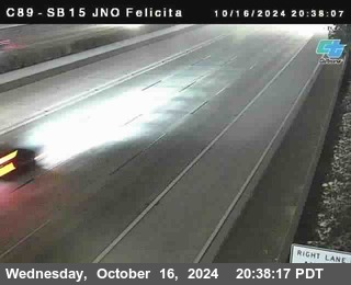 SB 15 at Felicita Road