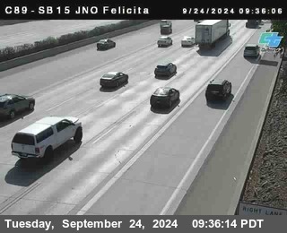 SB 15 at Felicita Road