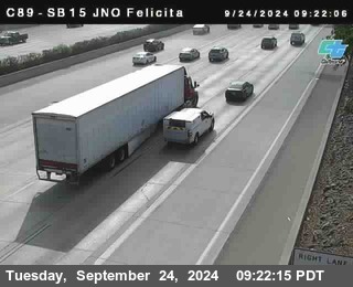 SB 15 at Felicita Road