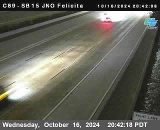 SB 15 at Felicita Road