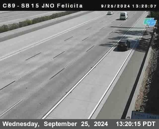 SB 15 at Felicita Road