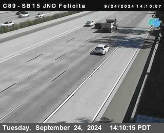 SB 15 at Felicita Road