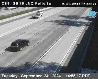 SB 15 at Felicita Road