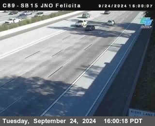 SB 15 at Felicita Road