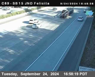 SB 15 at Felicita Road