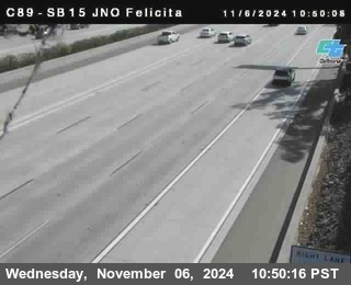 SB 15 at Felicita Road