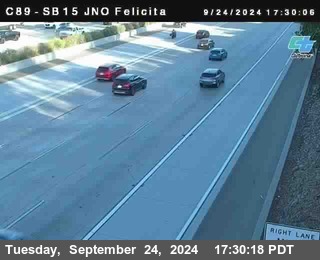 SB 15 at Felicita Road