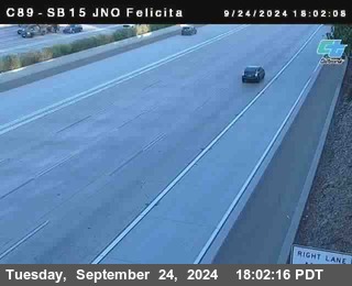 SB 15 at Felicita Road