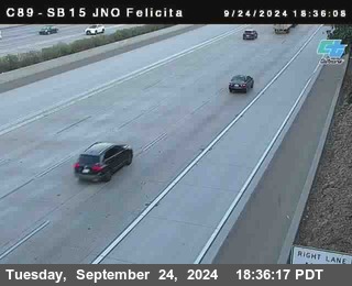 SB 15 at Felicita Road