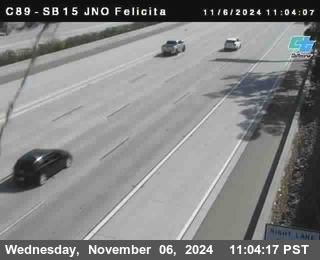 SB 15 at Felicita Road