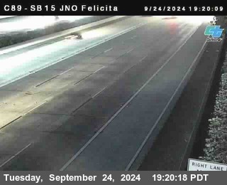 SB 15 at Felicita Road