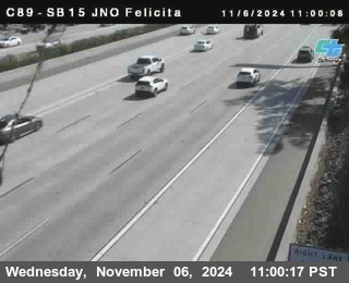 SB 15 at Felicita Road